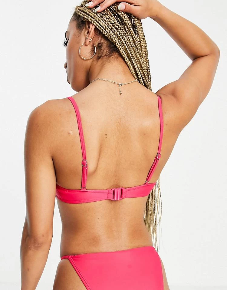 Coupon ๐ Public Desire Underwire ๐ Bikini Top In Hot Pink For Women ๐ 6 Coupon ๐ Public Desire Underwire ๐ Bikini Top In Hot Pink For Women ๐ - Image 4