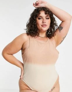 Cheap 😀 Public Desire Curve Race Body In Brown Dip Dye For Women Multi 🎉 -Outlet Women's Public Desire Store unnamed file 4760