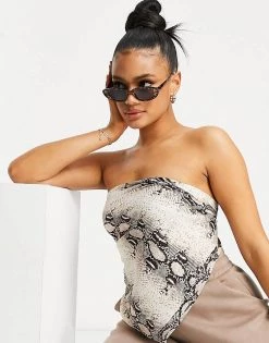 Cheapest 🔔 Public Desire Scarf Top In Snake Print For Women Multi ⭐ 9 Cheapest 🔔 Public Desire Scarf Top In Snake Print For Women Multi ⭐ -Outlet Women's Public Desire Store unnamed file 4884