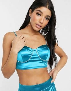 Cheapest ๐ Public Desire Bralet With Diamante Trim Co-ord For Women Teal ๐ 9 Cheapest ๐ Public Desire Bralet With Diamante Trim Co-ord For Women Teal ๐ -Outlet Women's Public Desire Store unnamed file 4934