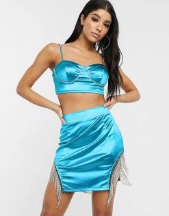 Cheapest ๐ Public Desire Bralet With Diamante Trim Co-ord For Women Teal ๐ 11 Cheapest ๐ Public Desire Bralet With Diamante Trim Co-ord For Women Teal ๐ -Outlet Women's Public Desire Store unnamed file 4936