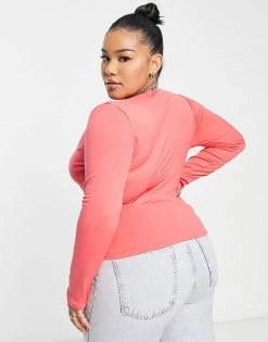 Promo ๐ Public Desire Curve Double Layer Slinky Long Sleeve Crop Top In Magenta For Women ๐ 9 Promo ๐ Public Desire Curve Double Layer Slinky Long Sleeve Crop Top In Magenta For Women ๐ -Outlet Women's Public Desire Store unnamed file 4954