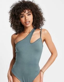Hot Sale 🌟 Public Desire Double Layer Cut Out One Shoulder Bodysuit In Petrol Blue For Women 😍 9 Hot Sale 🌟 Public Desire Double Layer Cut Out One Shoulder Bodysuit In Petrol Blue For Women 😍 -Outlet Women's Public Desire Store unnamed file 4959