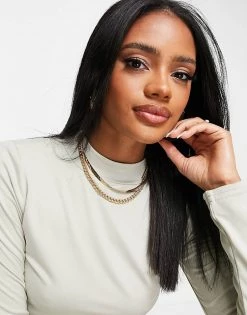 Outlet ๐ Public Desire Double Layer Slinky Long Slevee Crop Top In Fog For Women ๐ 9 Outlet ๐ Public Desire Double Layer Slinky Long Slevee Crop Top In Fog For Women ๐ -Outlet Women's Public Desire Store unnamed file 4989