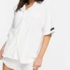Cheapest 🥰 Public Desire Towelling Pyjama 👚 Shirt Co-ord In Off White For Women 🤩 -Outlet Women's Public Desire Store unnamed file 5072