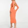 Flash Sale ๐ Public Desire Collar Midi ๐ Dress With Open Back In Orange For Women ๐ 2 Flash Sale ๐ Public Desire Collar Midi ๐ Dress With Open Back In Orange For Women ๐ -Outlet Women's Public Desire Store unnamed file 560