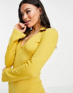 Top 10 ๐ Public Desire Open Back Midi ๐ Dress In Mustard For Women Honeycomb ๐ 9 Top 10 ๐ Public Desire Open Back Midi ๐ Dress In Mustard For Women Honeycomb ๐ -Outlet Women's Public Desire Store unnamed file 567