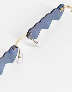 Coupon 👏 Public Desire Multi Heart 👓 Sunglasses In Ombre Neon Orange For Women 😍 -Outlet Women's Public Desire Store unnamed file 77