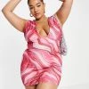Best deal 👍 Public Desire Curve Double Layer Slinky Plunge Mini 👗 Dress In Fuschia Swirl For Women Pink Swirl 🔔 2 Best deal 👍 Public Desire Curve Double Layer Slinky Plunge Mini 👗 Dress In Fuschia Swirl For Women Pink Swirl 🔔 -Outlet Women's Public Desire Store unnamed file 810