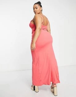 Budget 💯 Public Desire Curve Double Layer Slinky Cami Thigh Split Maxi 👗 Dress In Magenta For Women ✔️ 10 Budget 💯 Public Desire Curve Double Layer Slinky Cami Thigh Split Maxi 👗 Dress In Magenta For Women ✔️ -Outlet Women's Public Desire Store unnamed file 848