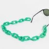 Flash Sale 🥰 Public Desire Oversized Chunky Glasses Chain In Green For Unisex 🛒 -Outlet Women's Public Desire Store unnamed file 95